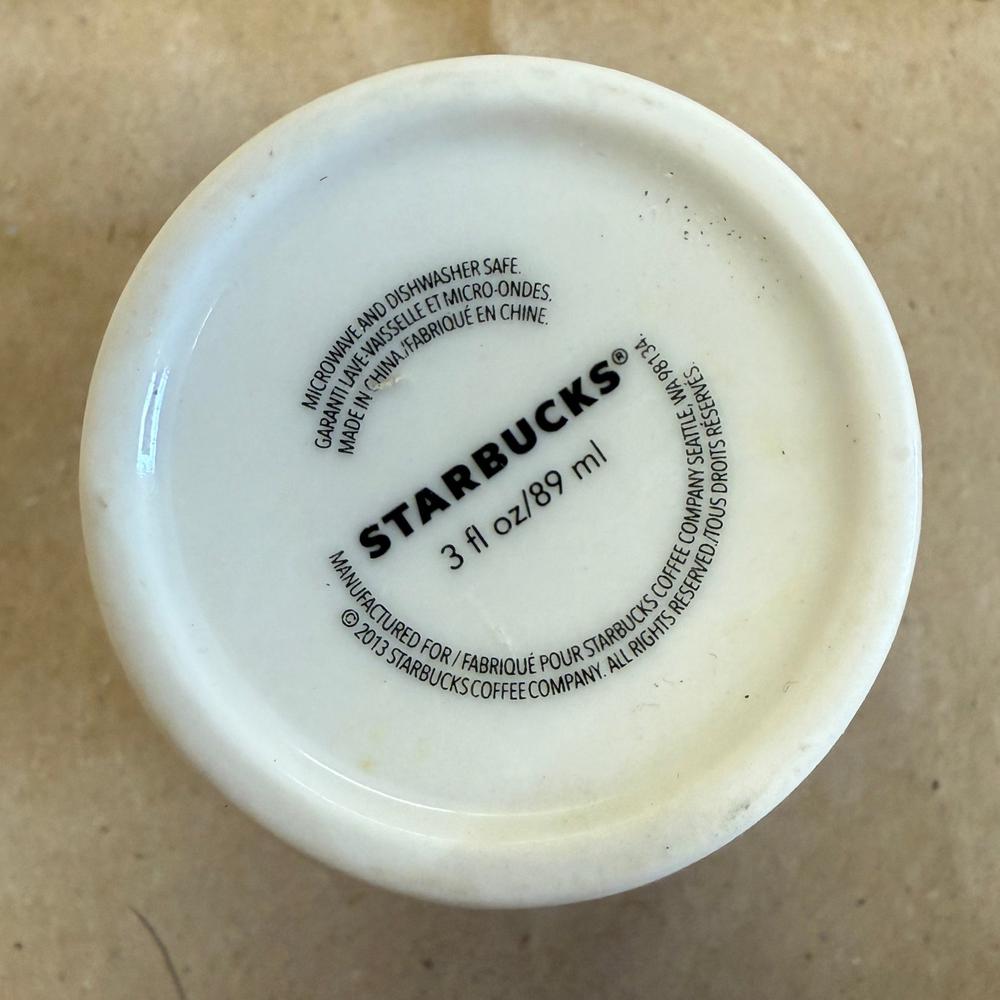 Starbucks Ethiopia Brown Tribal Expresso Mug-2013